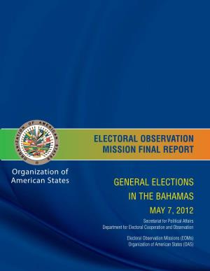 General Elections in the Bahamas Electoral