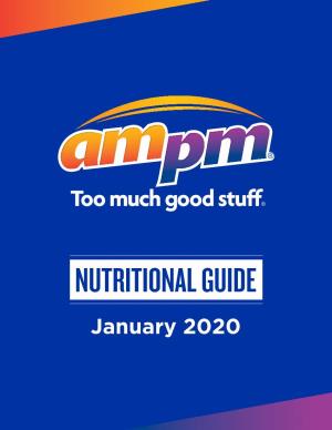 NUTRITIONAL GUIDE January 2020