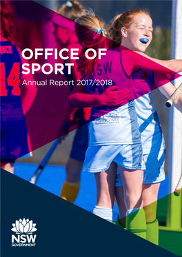 Office of Sport Annual Report 2017-18