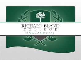Richard Bland College Committee of the William and Mary Board of Visitors