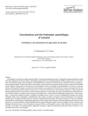 Choristoderes and the Freshwater Assemblages of Laurasia