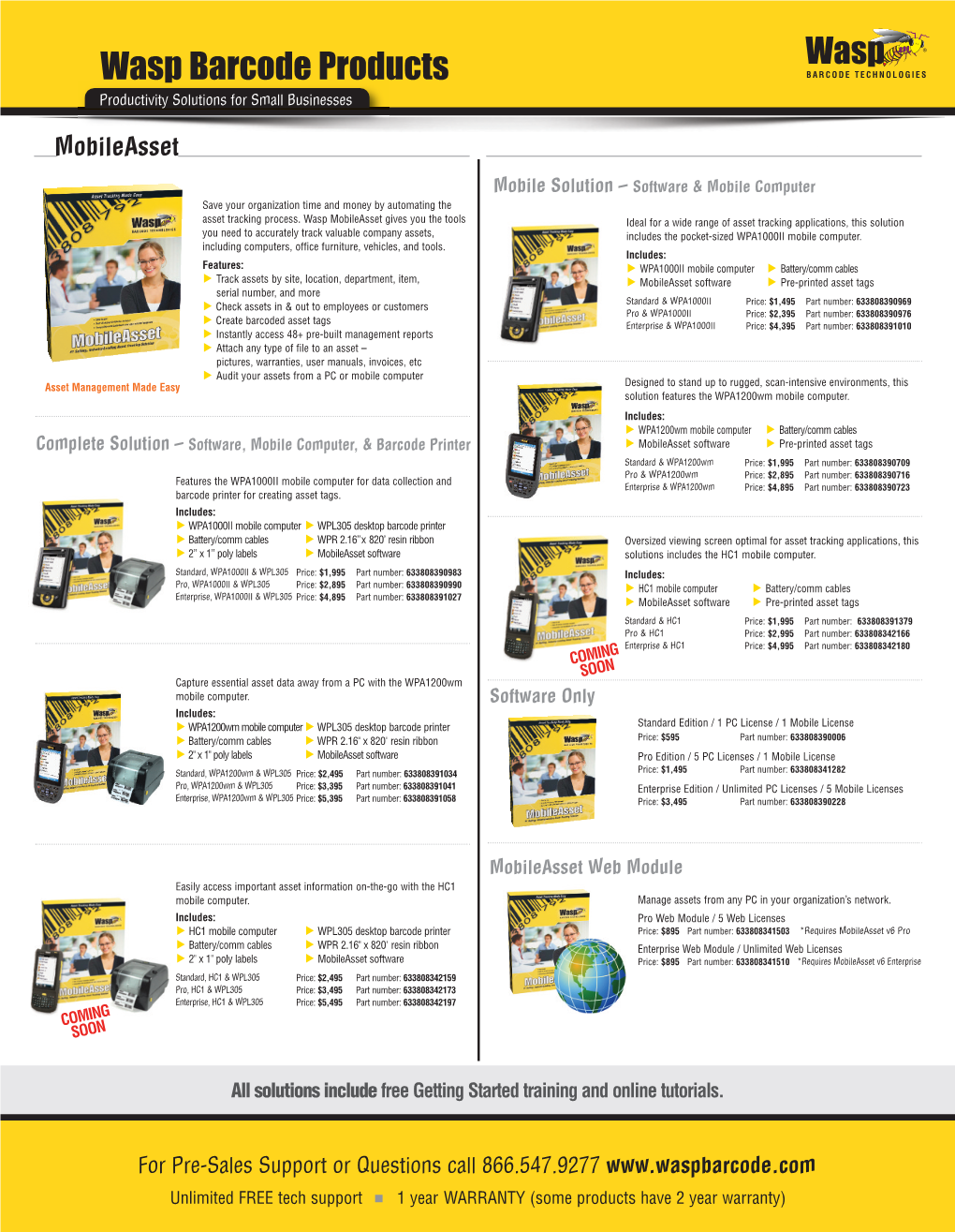 Wasp Barcode Products