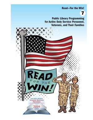 Read—For the Win! Public Library Programming for Active Duty