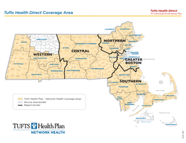 Tufts Health Direct Coverage Area