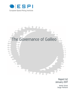 The Governance of Galileo