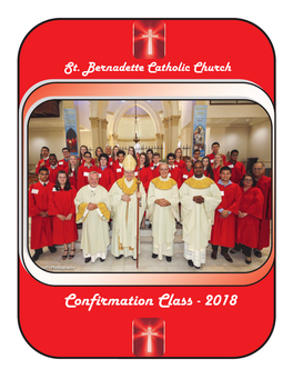 Confirmation Class - 2018 St