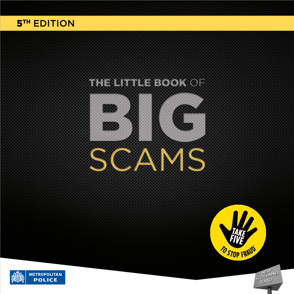 The Little Book of Big Scams – 5Th Edition