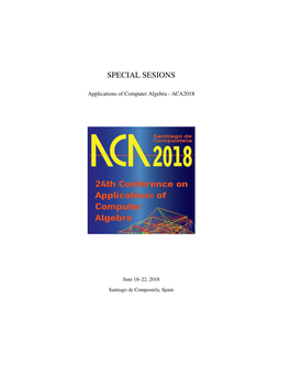 24Th Conference on Applications of Computer Algebra