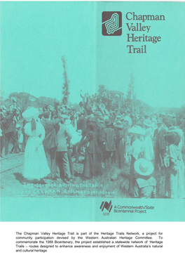 Chapman Valley Heritage Trail Booklet