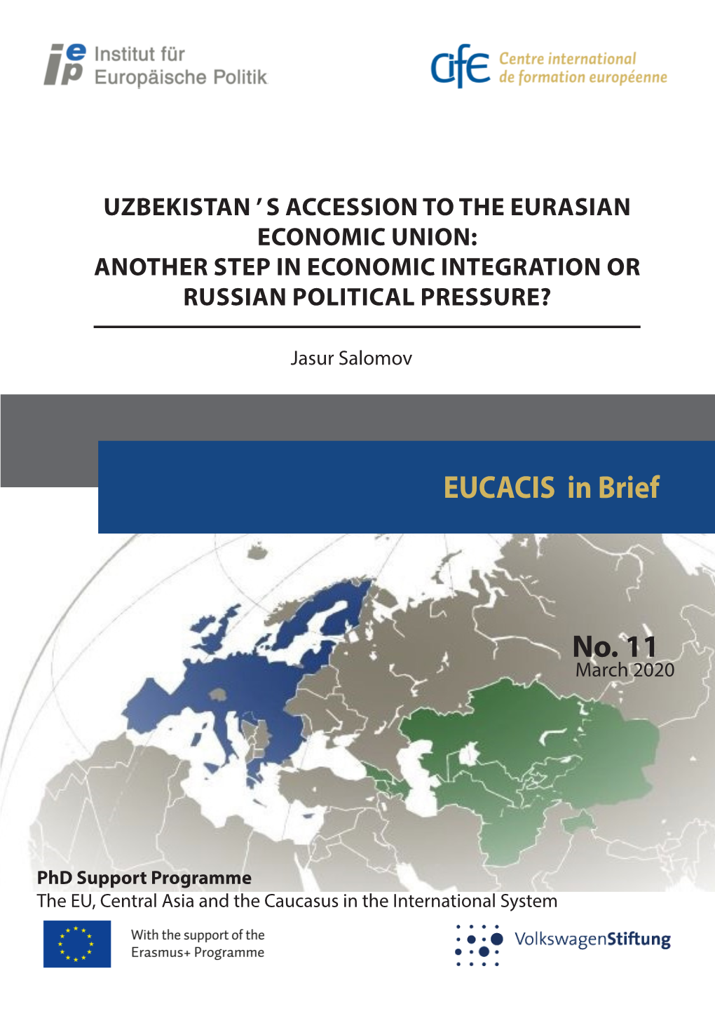 Some European-Eurasian Perspectives on Regional Integration