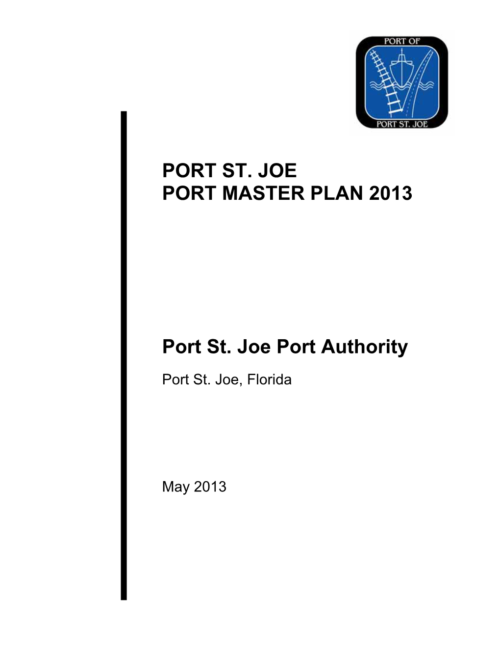 Adopted Port Master Plan 2013