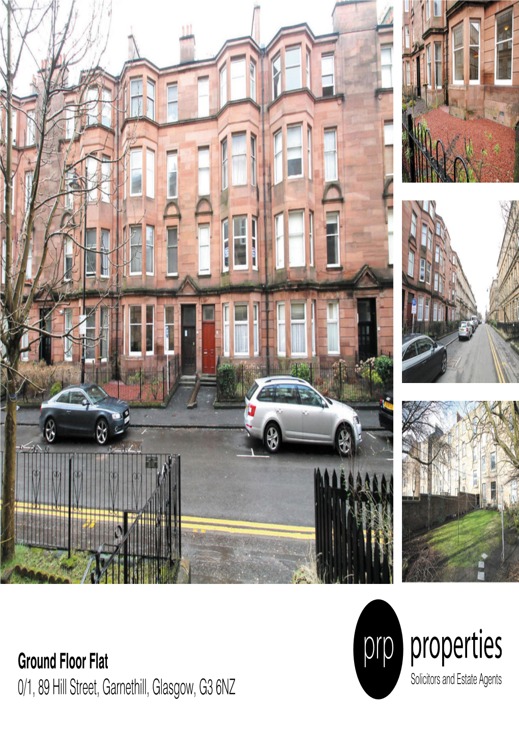 Ground Floor Flat 0/1, 89 Hill Street, Garnethill, Glasgow, G3 6NZ