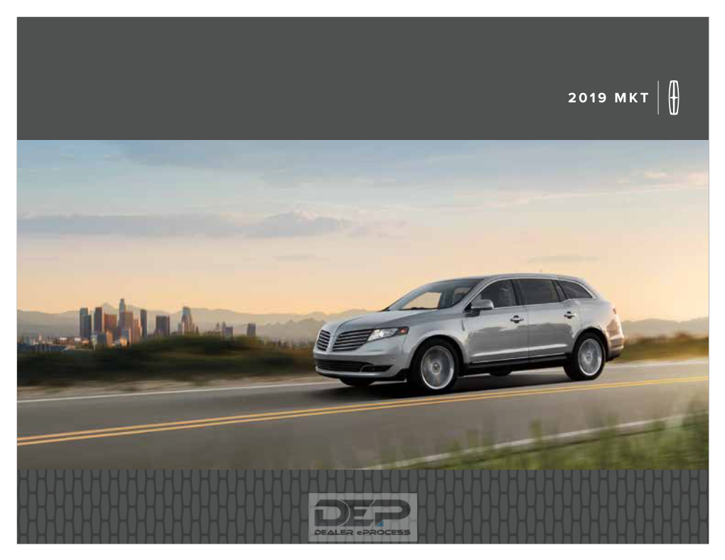 2019 Lincoln MKT Brochure