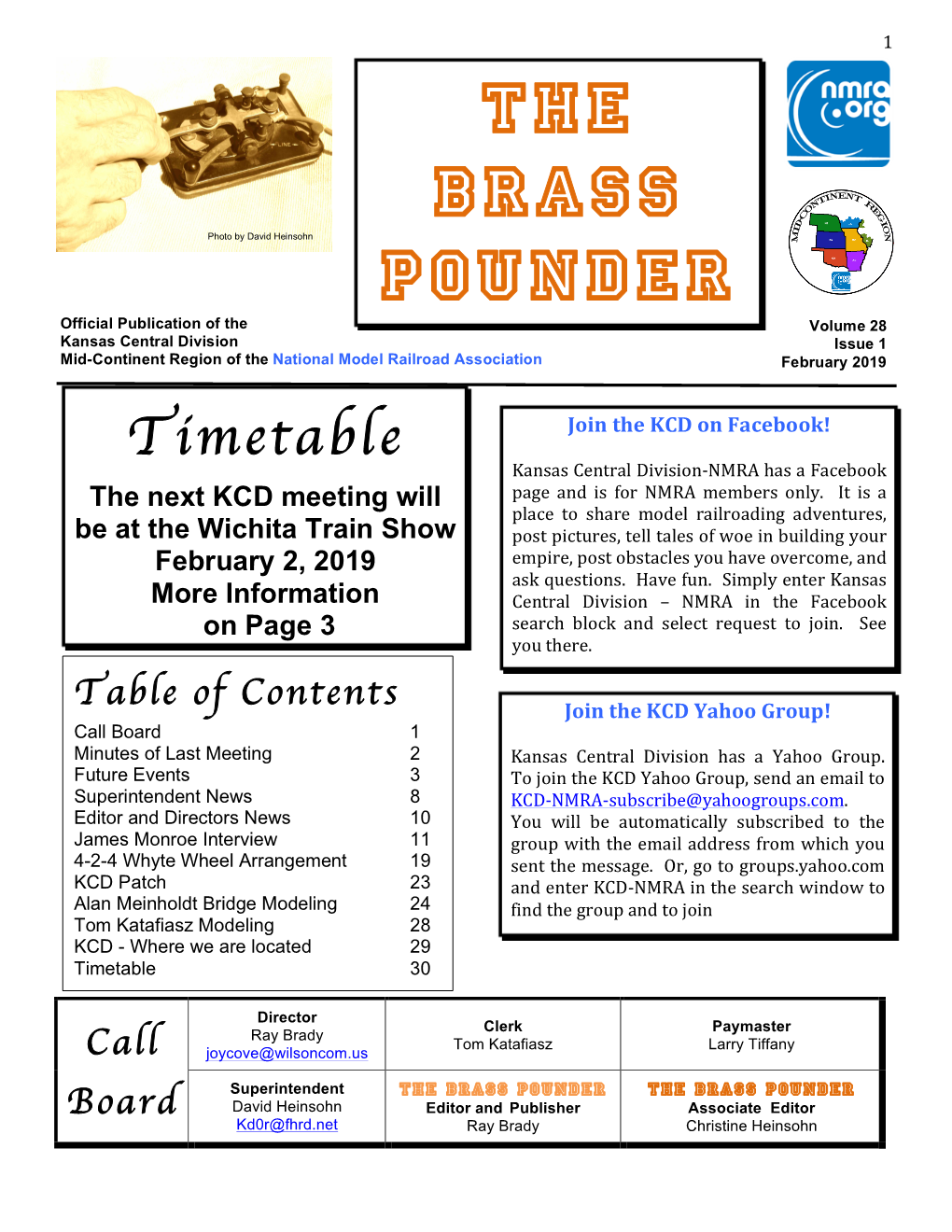 Brass Pounder February 2019