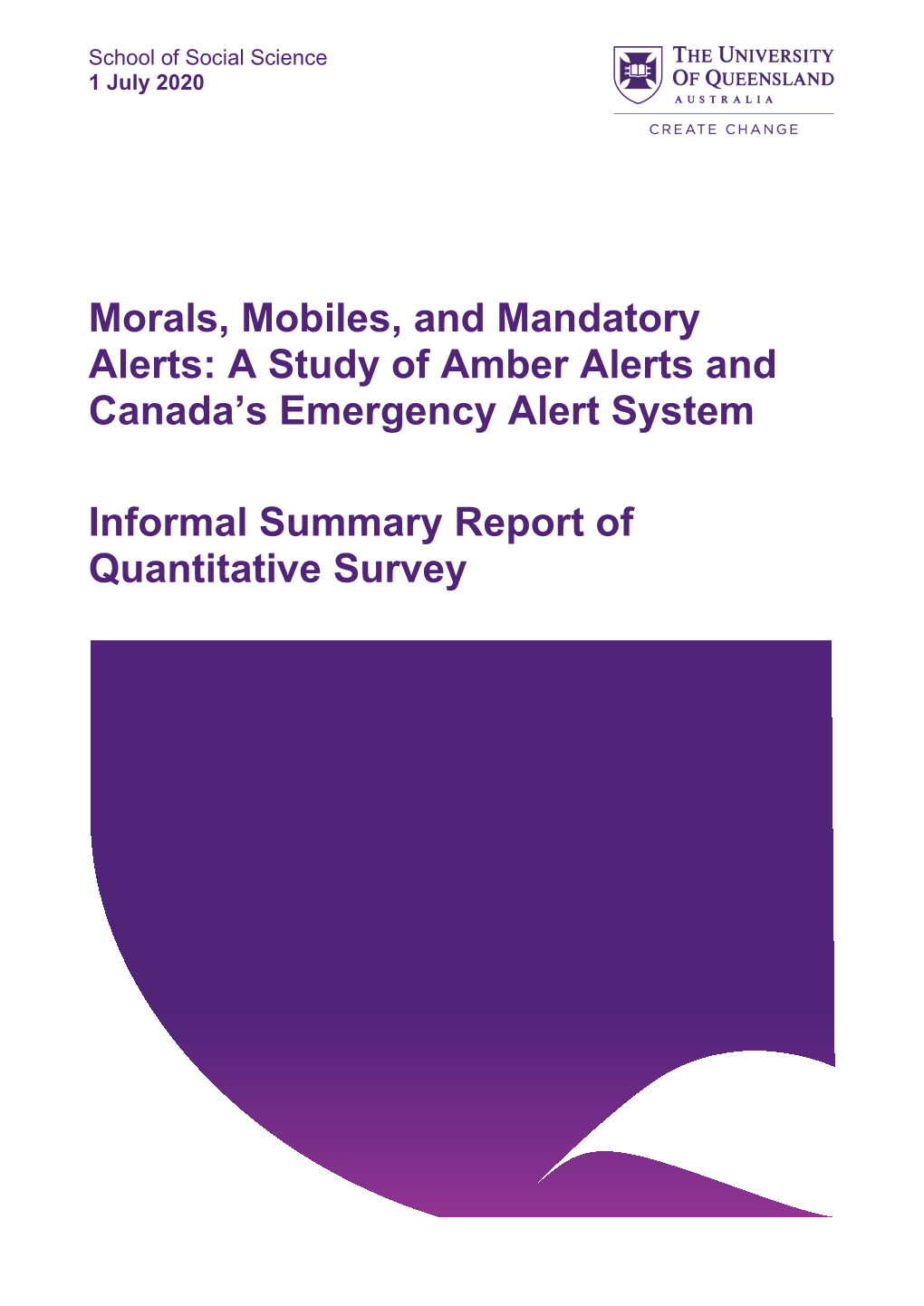 A Study of Amber Alerts and Canada's Emergency Alert System