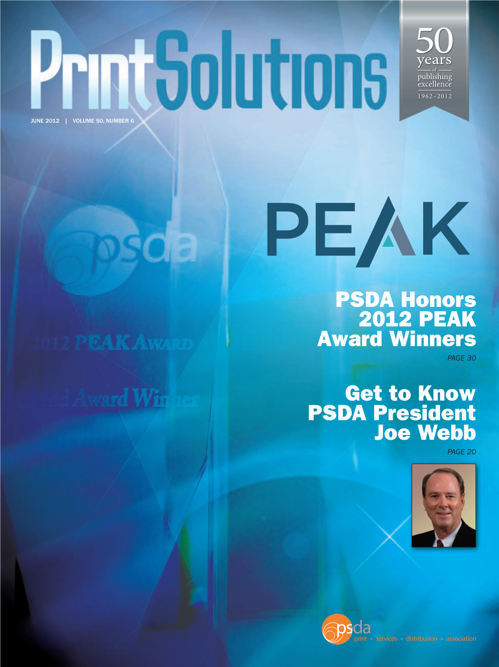 PSDA Honors 2012 PEAK Award Winners Get to Know PSDA