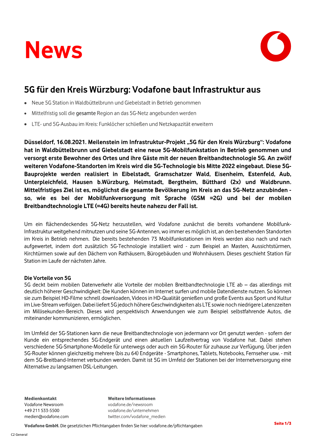 5G Für Den Kreis Würzburg