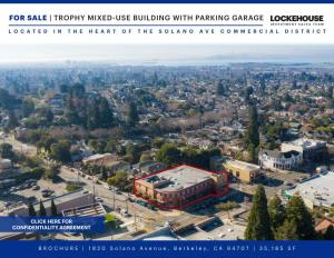 For Sale | Trophy Mixed-Use Building with Parking Garage