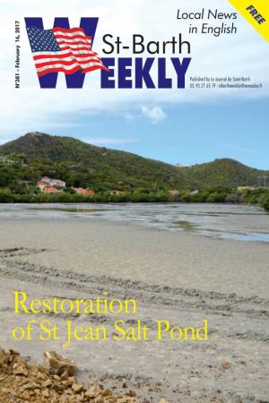 Restoration of St Jean Salt Pond Weekly 381 Mise En Page 1 13/02/17 18:41 Page2