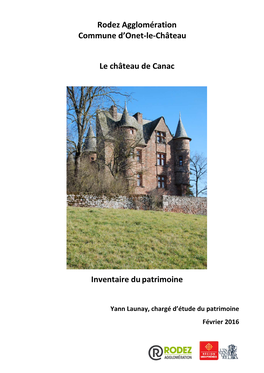 Onet Château De Canac
