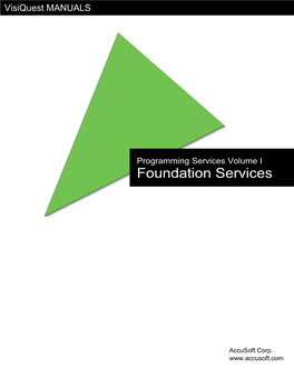 Foundation Services