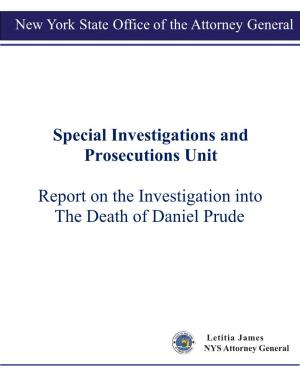 Report on the Investigation Into the Death of Daniel Prude