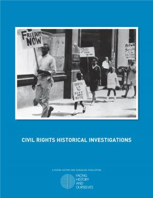 Civil Rights Historical Investigations