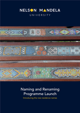 Naming and Renaming Project Publication