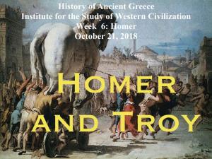 History of Ancient Greece Institute for the Study of Western Civilization