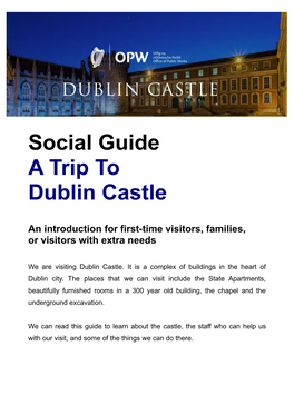 Dublin Castle Social Guide