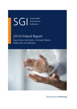 2014 Finland Country Report | SGI Sustainable Governance Indicators