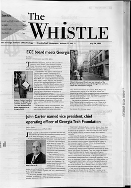 ECE Board Meets Georgia John Carter
