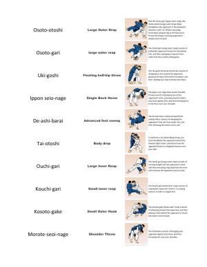 Judo Study Guide