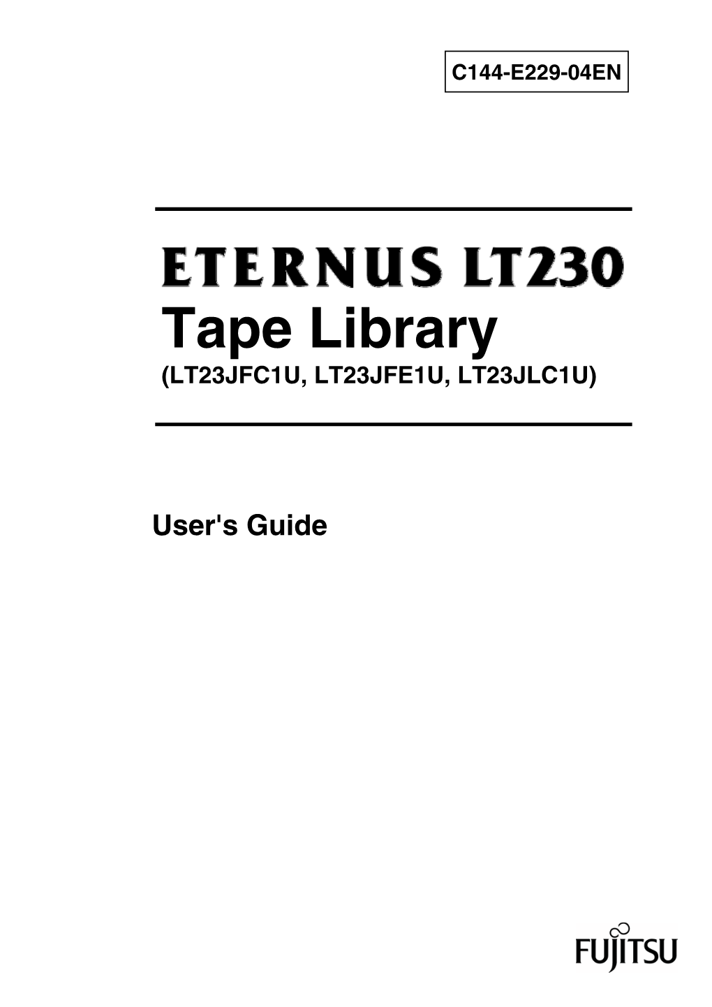 ETERNUS LT230 Tape Library