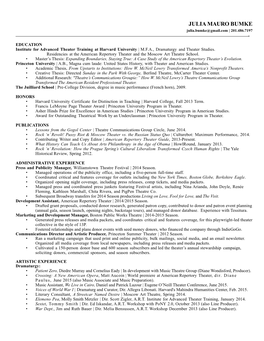 Juliabumke-Cover Letter and Resume.Pages