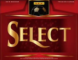 Trading Cards 2015 Soccer