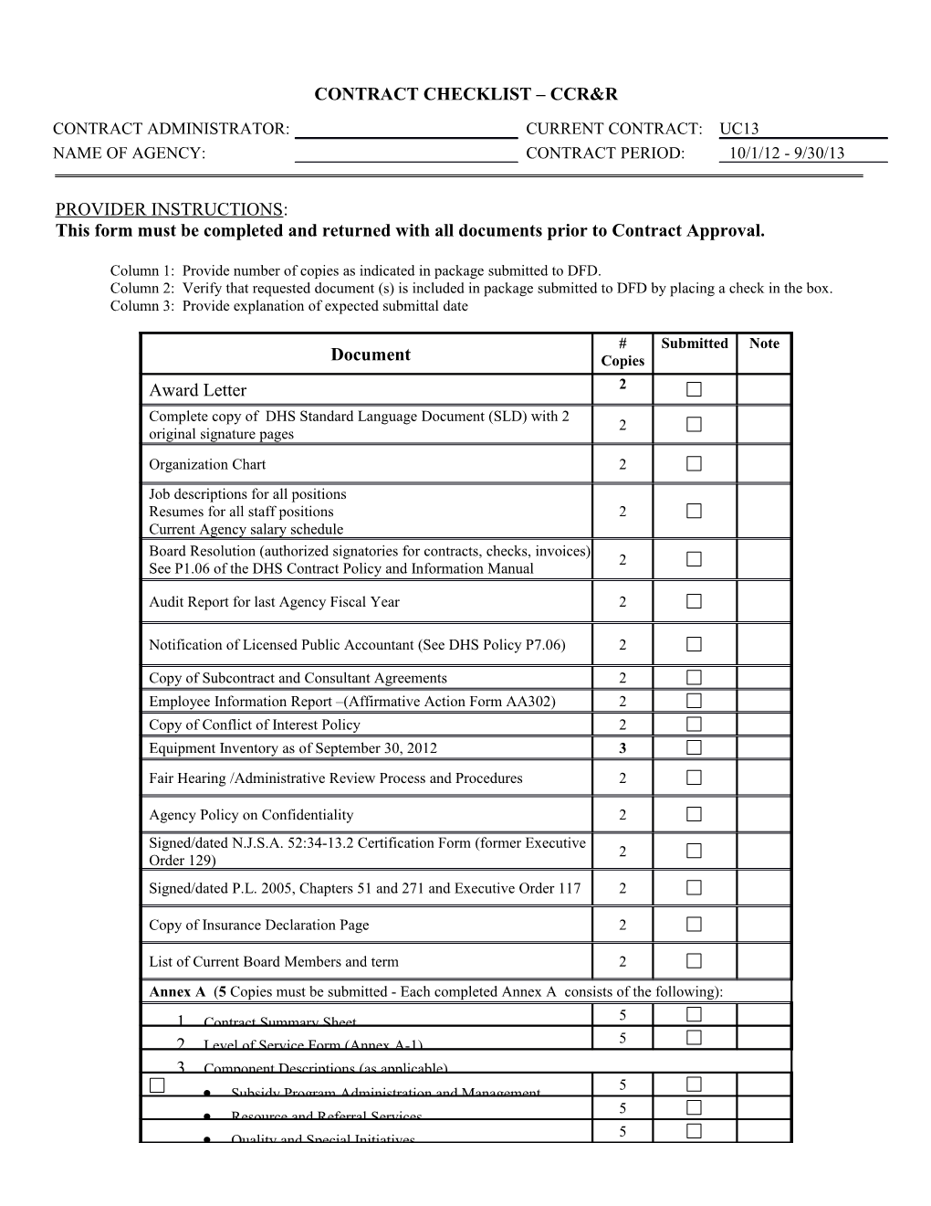 Tasks and Responsibilities s1