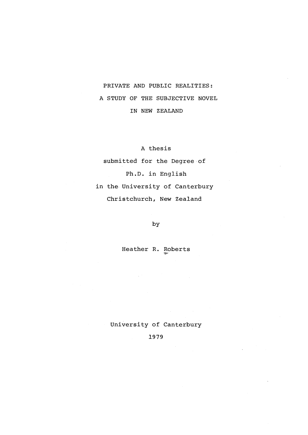 Roberts Thesis.Pdf (8.755Mb)