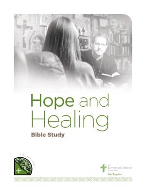 Bible Study Hope and Healing Bible Study