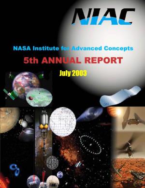NIAC 2002-2003 Annual Report