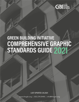 Comprehensive Graphic Standards Guide 2021