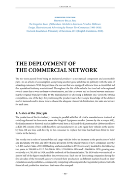 The Deployment of the Commercial Network