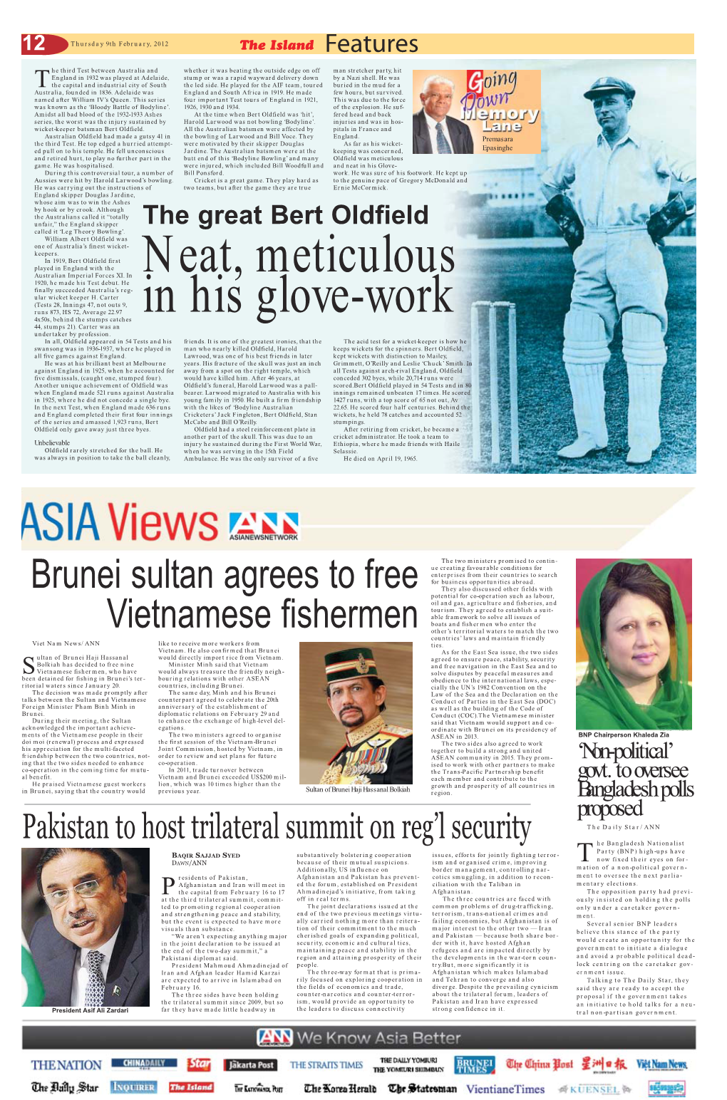 Brunei Sultan Agrees to Free Vietnamese Fishermen