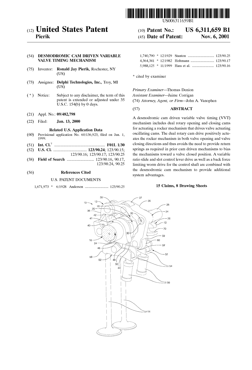 (12) United States Patent (10) Patent No.: US 6,311,659 B1 Pierik (45) Date of Patent: Nov