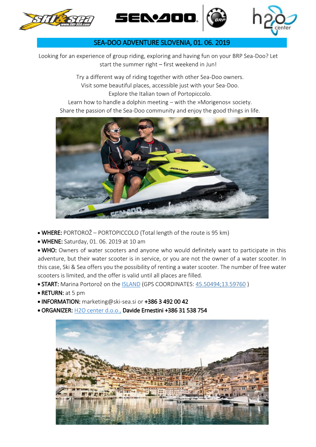 Sea-Doo Adventure Program