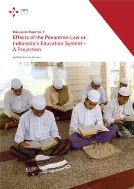Effects of the Pesantren Law on Indonesia's Education System