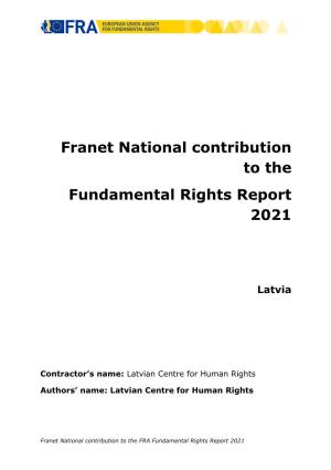 Fundamental Rights Report 2021