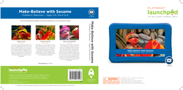 Make-Believe with Sesame Children’S Television — Ages 3-5, Pre-K to K VIDEO