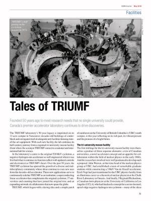 Tales of TRIUMF