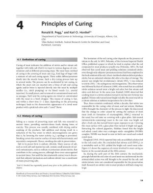 Principles of Curing Ronald B